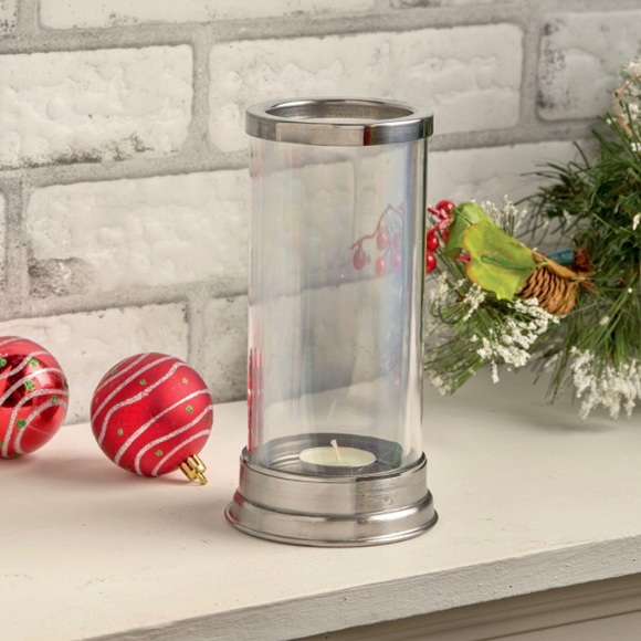 Glass Hurricane Candle Holder - Picture 7 of 7